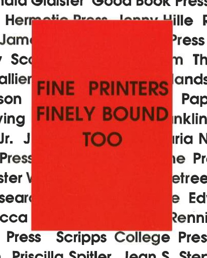 Fine Printers Finely Bound logo